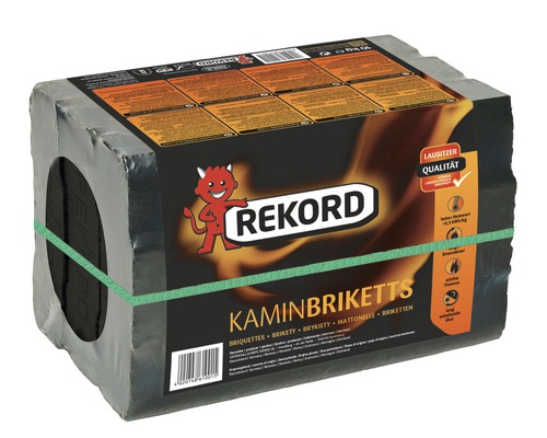 Braunkohlebrikett in Folie 10 kg – Bild 2